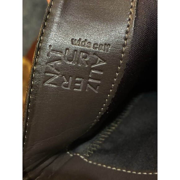 Naturalizer Women's Brown Leather Boots Size 12 Wide Calf - Picture 6 of 6